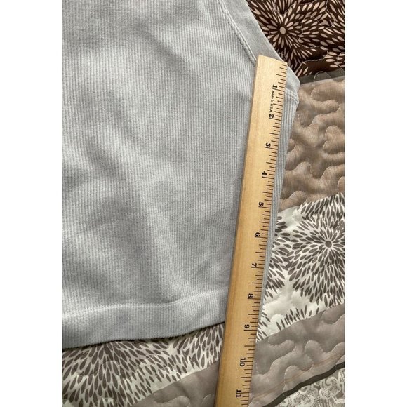 VELOCITY Woman's Blue Racerback Tank Top Size Large - Picture 12 of 13